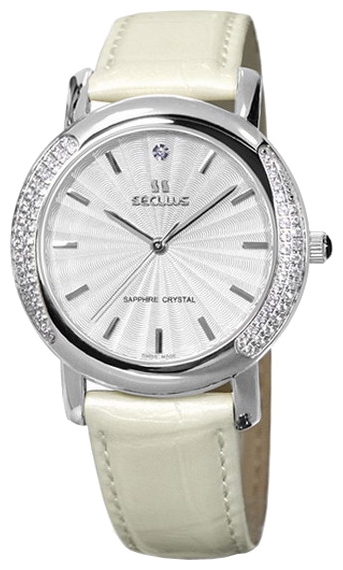 Wrist watch Seculus 1673.2.1063 mop, ss-cz for women - picture, photo, image