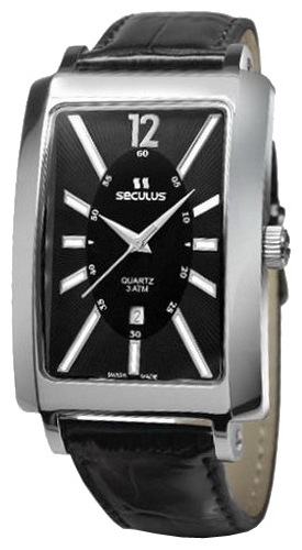 Wrist watch Seculus 4476.1.505 black for men - picture, photo, image