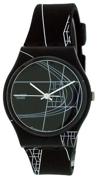 Wrist unisex watch Swatch GZ227 - picture, photo, image