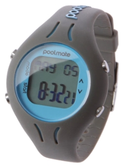 Wrist unisex watch Swimovate PoolMate Grey - picture, photo, image