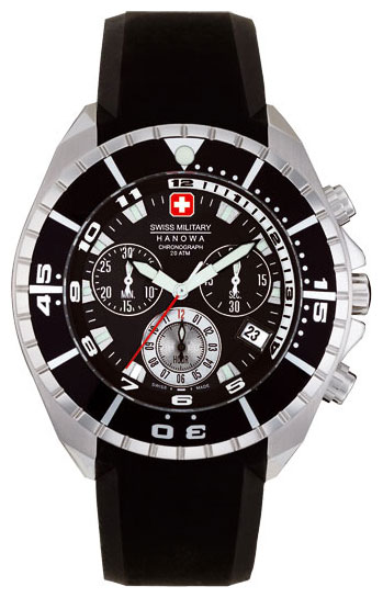 Wrist watch Swiss Military Hanowa SM10904JSN01BK.H02A for Men - picture, photo, image