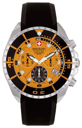 Wrist watch Swiss Military Hanowa SM10904JSN05BK.H17A for men - picture, photo, image