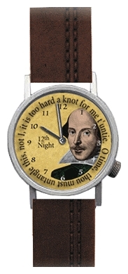 Wrist watch The Unemployed Philosophers Guild Shakespeare for Men - picture, photo, image
