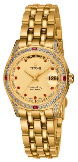 Wrist watch Titoni 777G-DBRH-214 for women - picture, photo, image