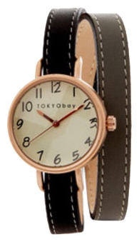 Wrist watch TOKYObay Dopio Black for women - picture, photo, image