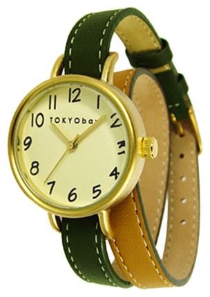 Wrist unisex watch TOKYObay Dopio Green - picture, photo, image