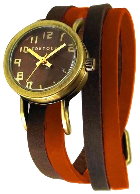 Wrist watch TOKYObay Leela Orange/Brown for women - picture, photo, image