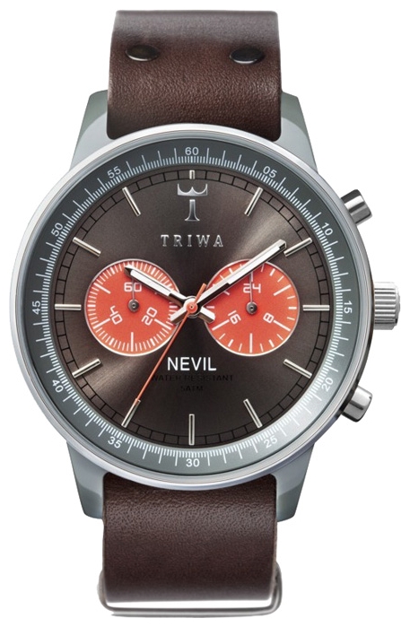 Wrist unisex watch TRIWA Heron Brown - picture, photo, image