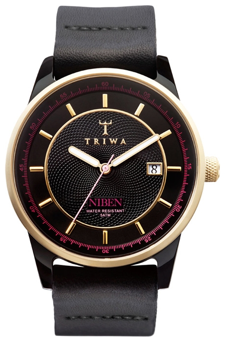 Wrist unisex watch TRIWA Midnight Niben - picture, photo, image
