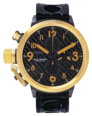 Wrist watch U-BOAT 18 K gold FLIGHTDECK GOLD BEZEL for Men - picture, photo, image