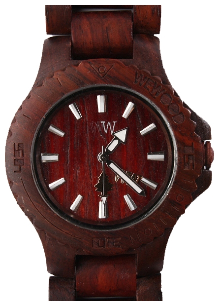 Wrist unisex watch Wewood Date Dark Brown - picture, photo, image