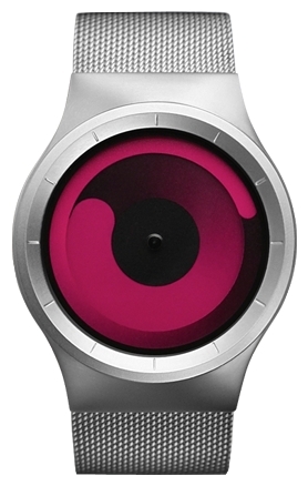 Wrist unisex watch ZIIIRO Mercury Chrome - Magenta - picture, photo, image