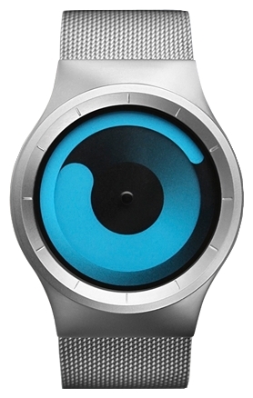 Wrist unisex watch ZIIIRO Mercury Chrome - Ocean - picture, photo, image