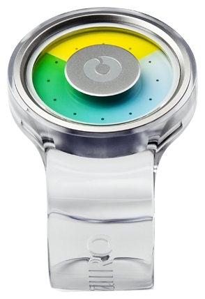 Wrist unisex watch ZIIIRO Proton Transparent - picture, photo, image